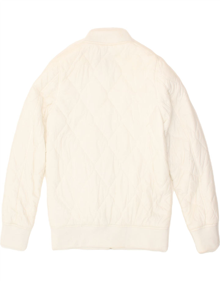 CHAMPION Womens Quilted Jacket UK 6 XS White Polyamide Vintage Champion and Second-Hand Champion from Messina Hembry 