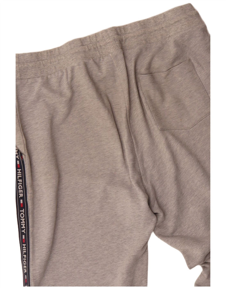 Pantaloni da tuta con grafica da uomo Tommy Hilfiger Joggers XL grigio chiazzato