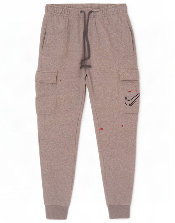 Nike Pantaloni da tuta cargo da uomo Joggers XS Grigio Cotone