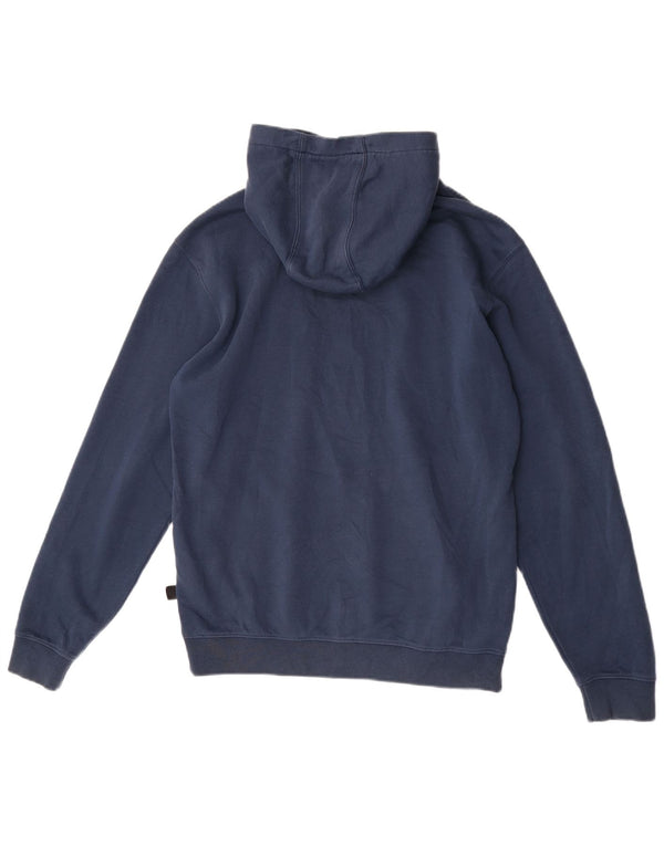 Felpa con cappuccio grafica Quiksilver da bambino 15-16 anni XL in cotone blu navy