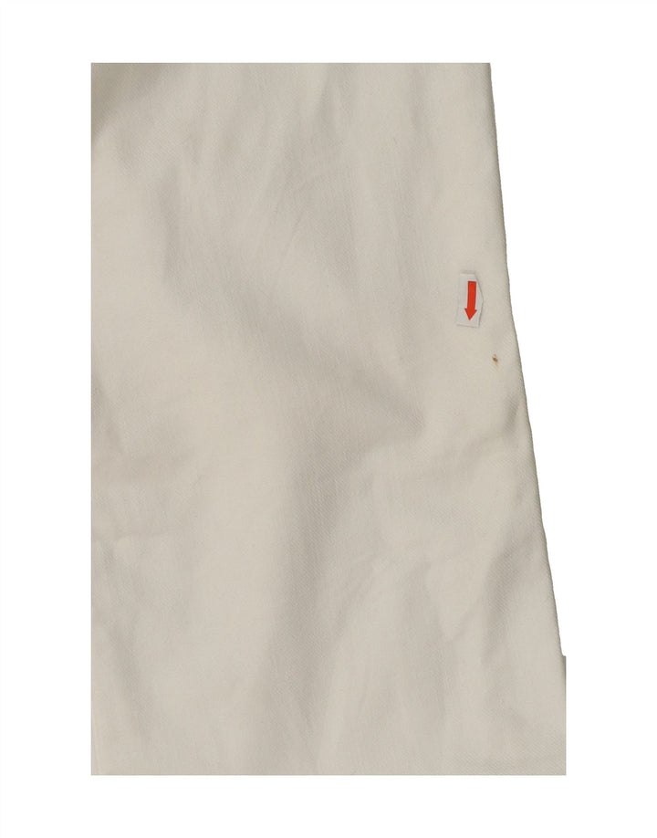 DESIGUAL Womens Graphic Slim Jeans W30 L35 White Cotton Vintage Desigual and Second-Hand Desigual from Messina Hembry 