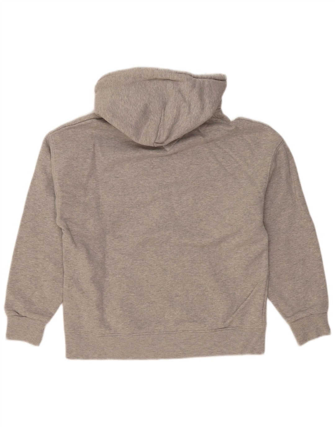 TOMMY HILFIGER Maglione con cappuccio grafico da uomo piccolo in cotone grigio
