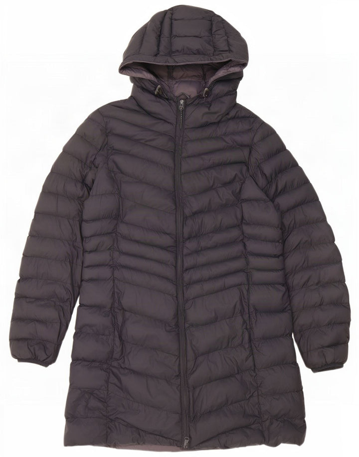 Cappotto imbottito con cappuccio da donna Mountain Warehouse UK 14 nylon medio blu navy