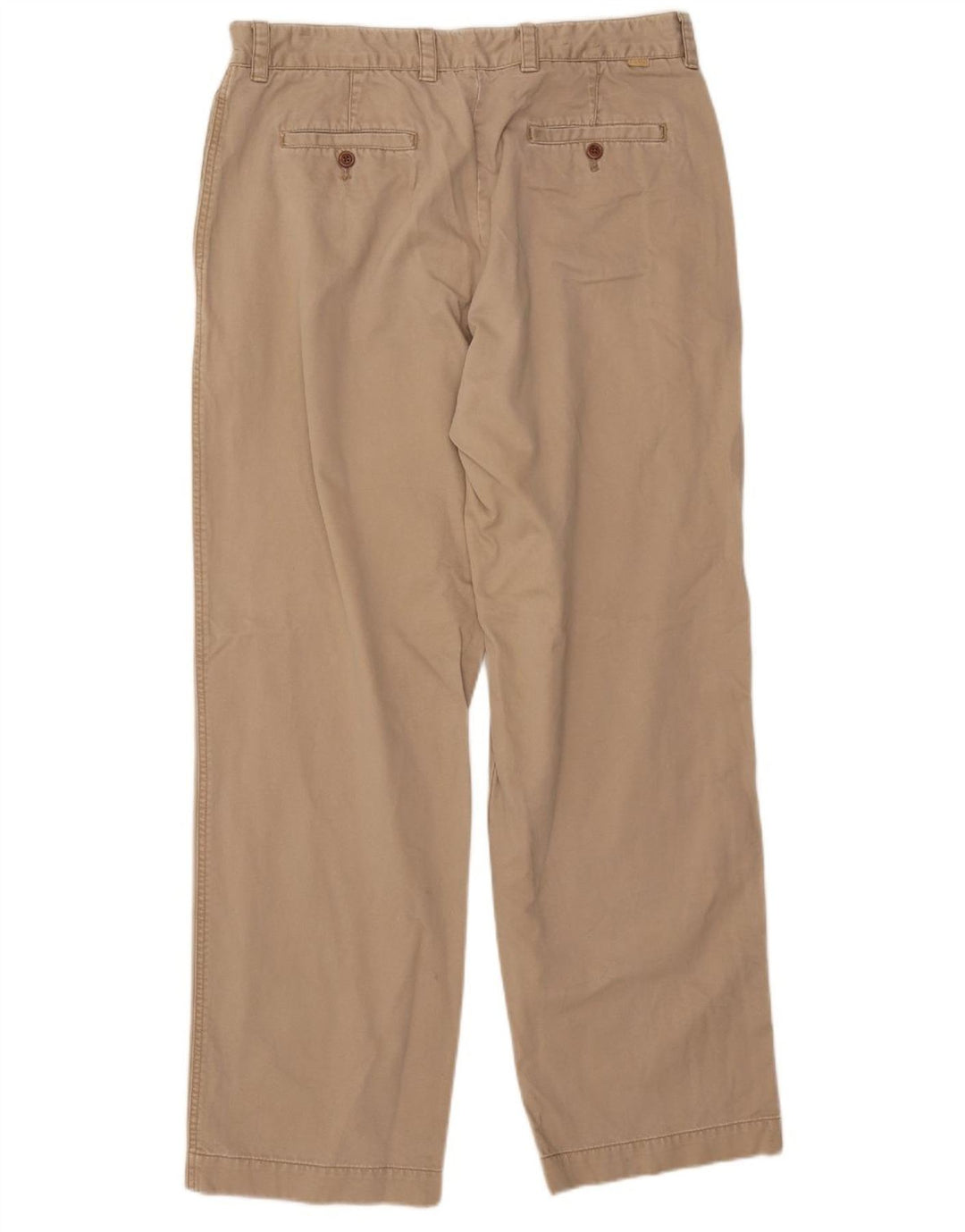 Pantaloni chino dritti da uomo IZOD W36 L34 in cotone beige