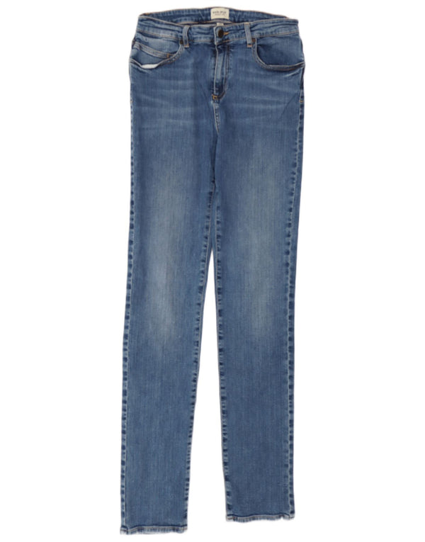 Jeans skinny lunghi dritti da donna White Stuff UK 12 Medium W30 L32 Blu