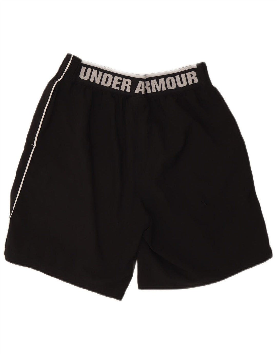 Pantaloncini sportivi da uomo Under Armour medio nero poliestere sportivo