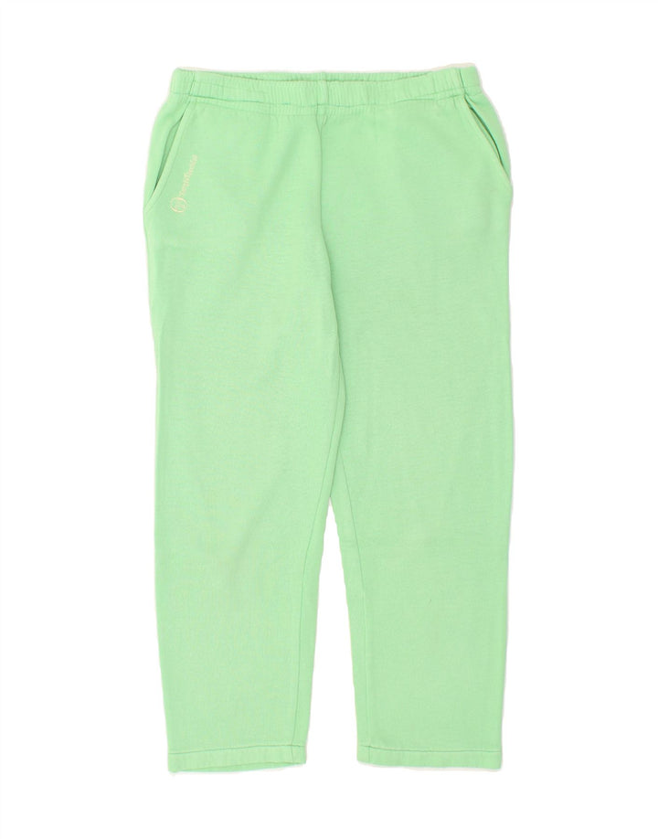 SERGIO TACCHINI Womens Tracksuit Trousers UK 14 Medium Green Vintage Sergio Tacchini and Second-Hand Sergio Tacchini from Messina Hembry 