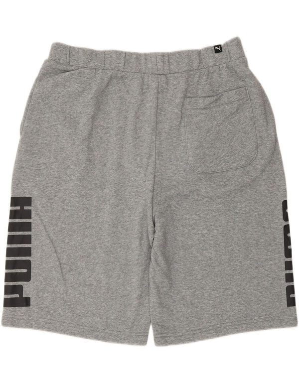 Pantaloncini sportivi grafici da uomo Puma grandi grigi screziati