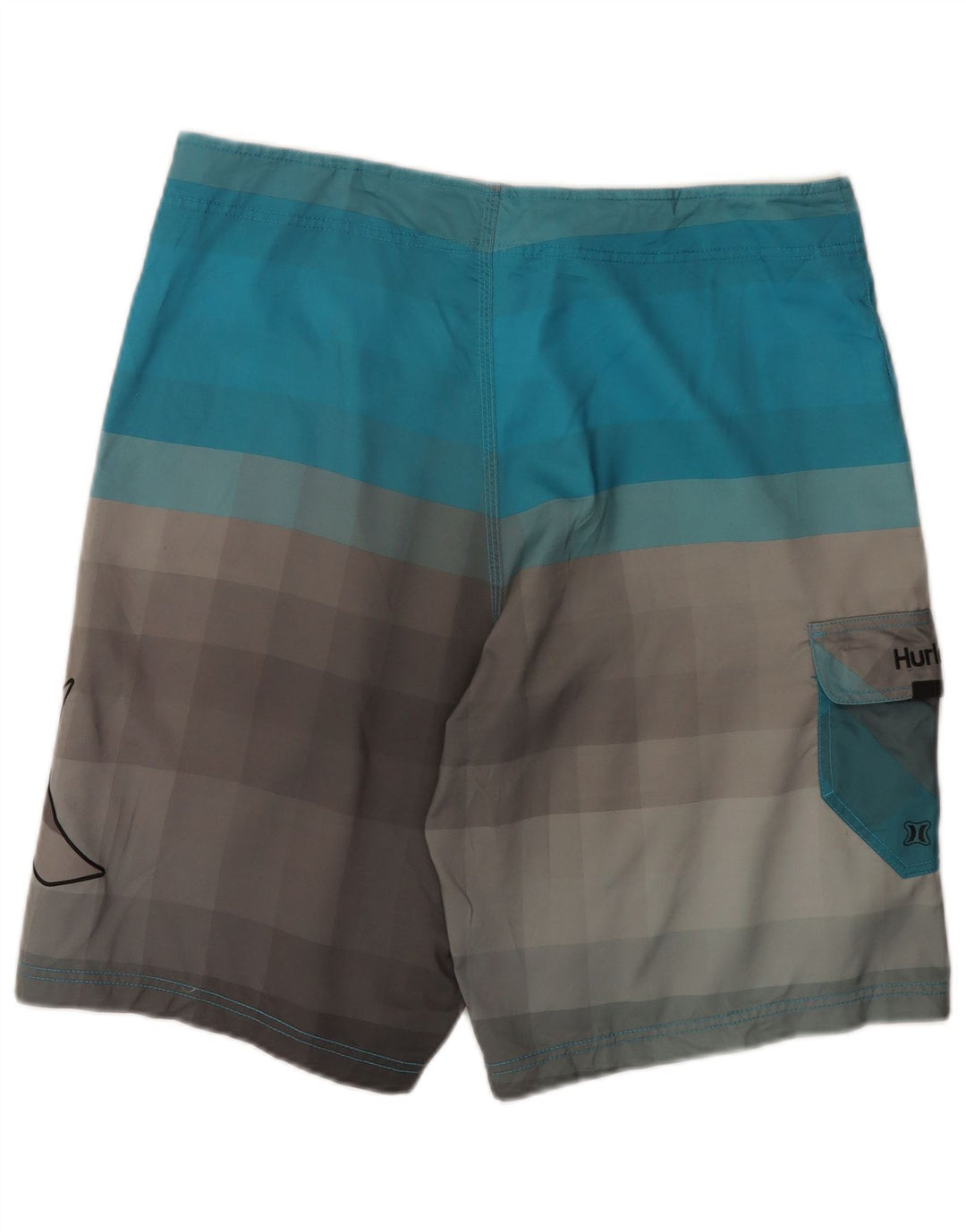 Pantaloncini da bagno grafici da uomo Hurley grandi color block multicolore