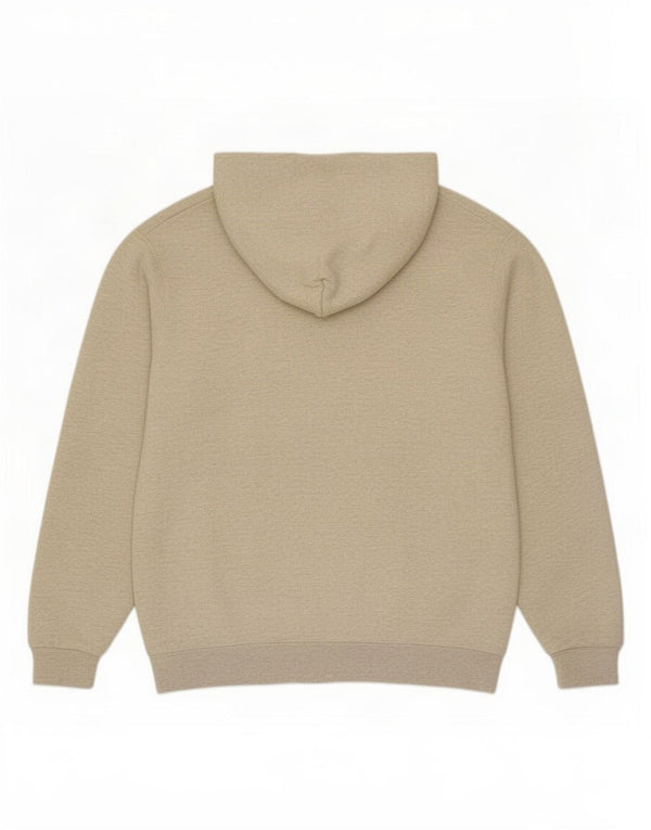 Felpa con cappuccio grafica da uomo Champion in cotone beige medio