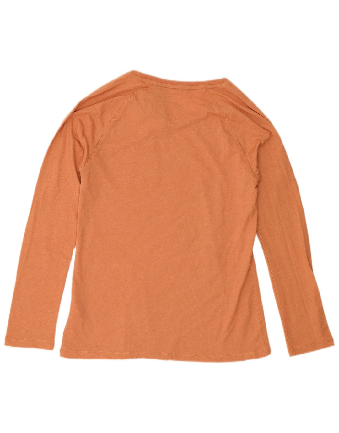 Dickies Top da donna a maniche lunghe UK 10 piccolo in cotone arancione
