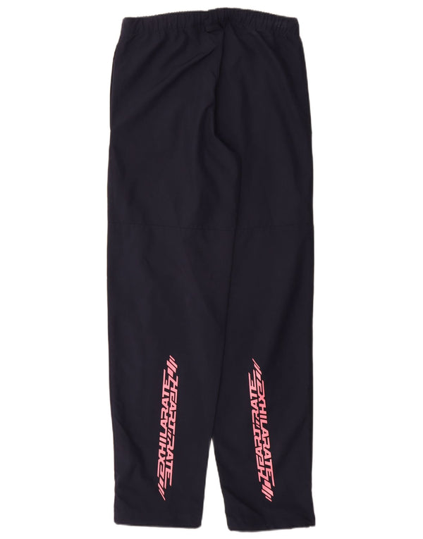 Pantaloni da tuta con grafica Adidas Heritage da donna UK 6 XS Blu navy