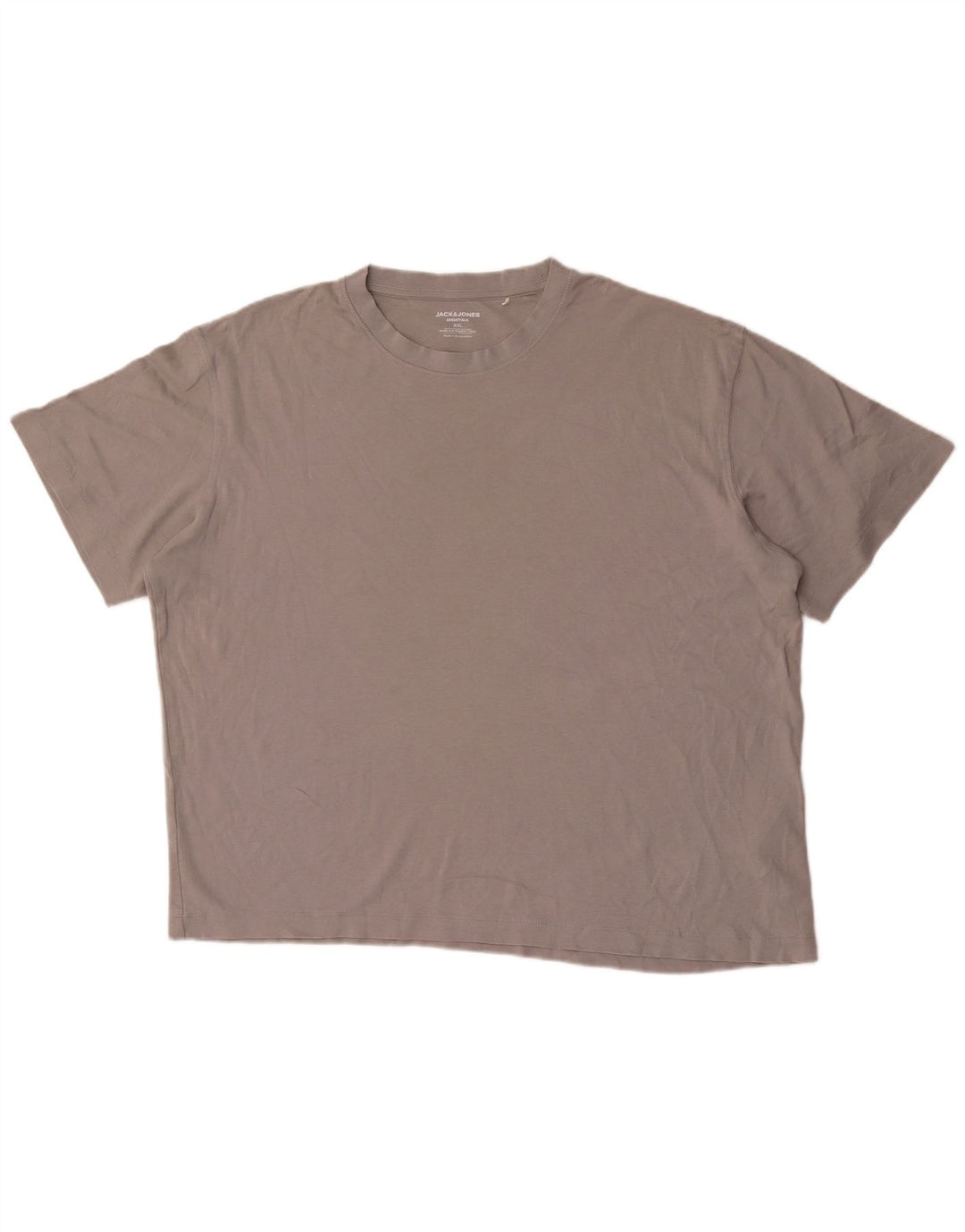 T-shirt da uomo Jack & Jones Top 2XL cotone grigio