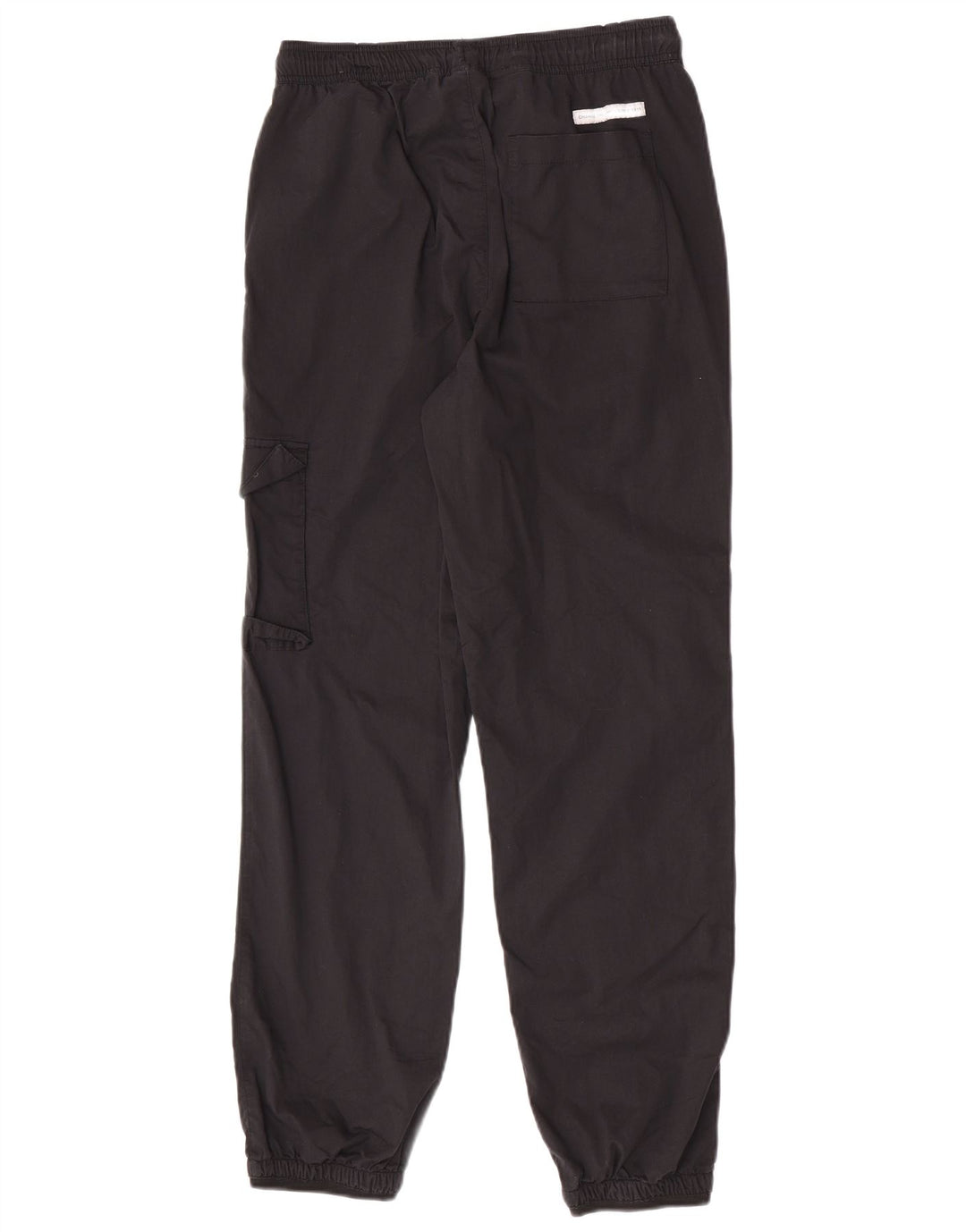 Pantaloni cargo da jogging Fila da uomo piccoli W28 L30 cotone nero