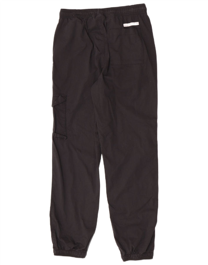 Pantaloni cargo da jogging Fila da uomo piccoli W28 L30 cotone nero