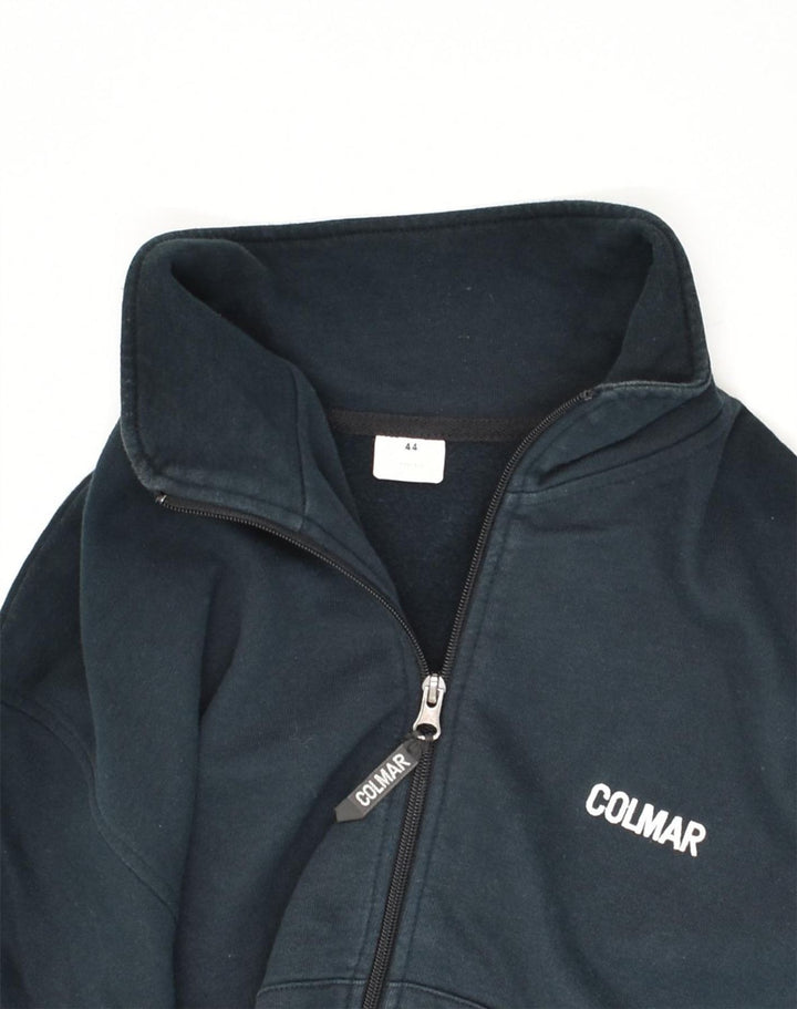 COLMAR Womens Tracksuit Top Jacket IT 44 Medium Navy Blue Cotton | Vintage Colmar | Thrift | Second-Hand Colmar | Used Clothing | Messina Hembry 