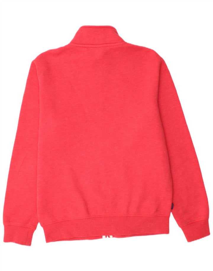 Giacca da tuta da uomo SUPERDRY in cotone rosso medio
