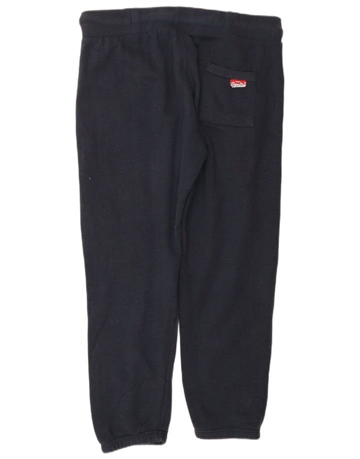 Pantaloni da tuta con grafica da uomo SUPERDRY Joggers grandi blu navy