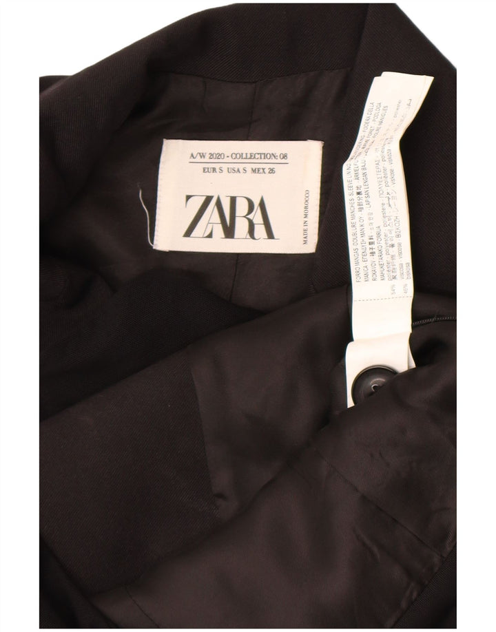 Body Zara da donna UK 10 piccolo poliestere color block nero