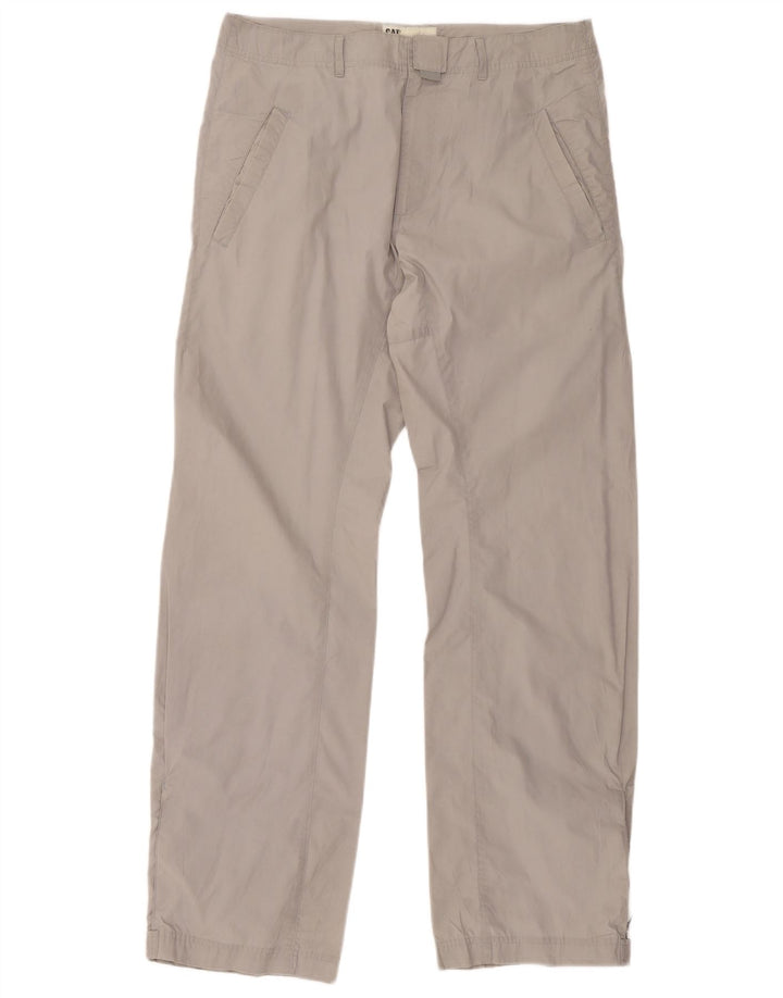 Pantaloni chino dritti da uomo CAT W32 L34 poliestere grigio