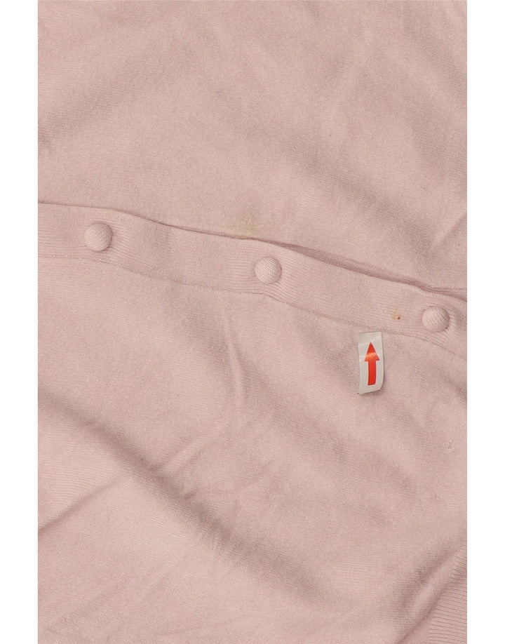 Maglione cardigan da donna Zara UK 10 piccolo rosa