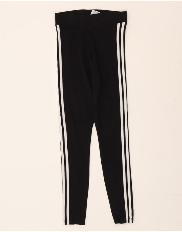 Leggings Adidas da donna UK 4/6 XS cotone nero