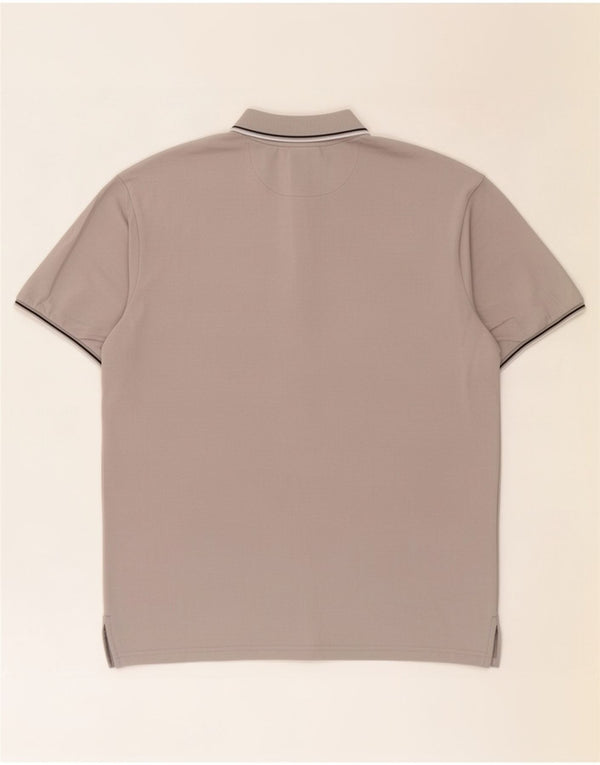 Polo da uomo Champion 3XL a righe grigie