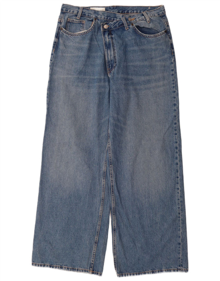 Jeans Zara da donna a gamba larga EU 46 2XL W36 L33 Blu