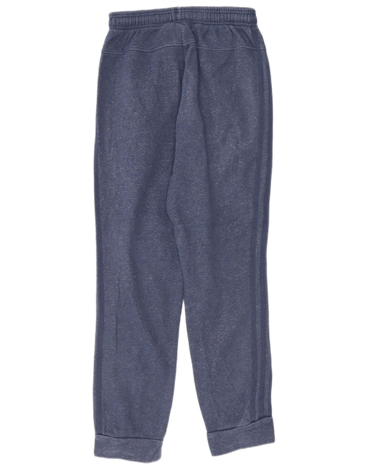 Pantaloni da tuta da uomo Adidas Joggers piccoli in poliestere blu navy