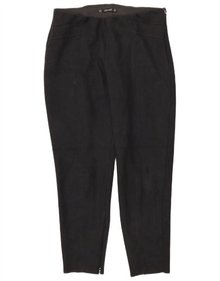 Pantaloni slim da donna Zara XL W36 L27 Neri