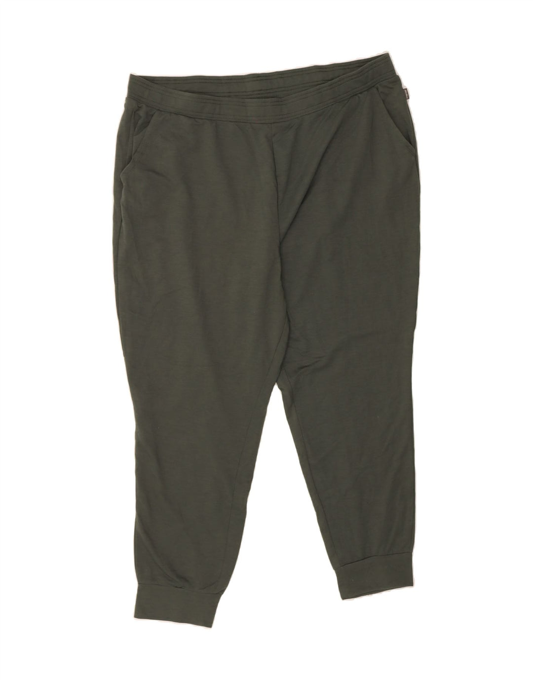 EDDIE BAUER Womens Tracksuit Trousers Joggers UK 20 2XL  Green Polyester Vintage Eddie Bauer and Second-Hand Eddie Bauer from Messina Hembry 