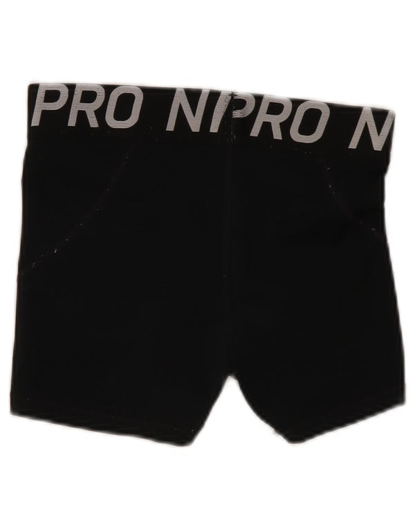 Pantaloncini sportivi Nike Dri Fit Graphic da donna UK 12 medio neri