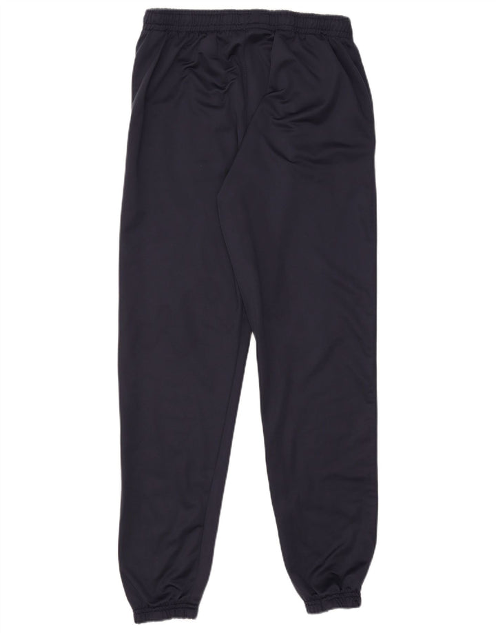 Pantaloni da tuta da uomo Lotto Joggers medio poliestere blu navy