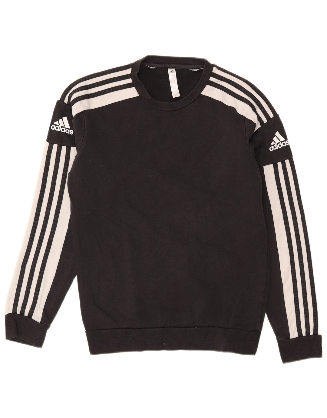 Felpa da uomo Adidas Jumper XS colore nero in cotone colorblock