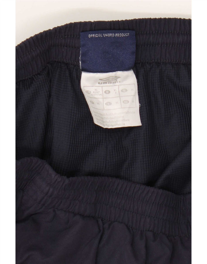 Pantaloni da tuta da uomo Umbro Joggers XL Poliestere color block blu navy