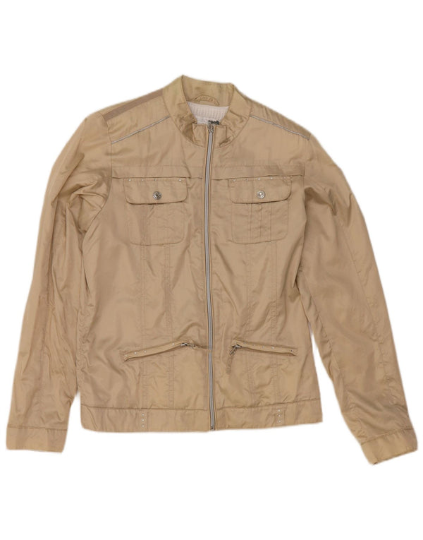 Giubbotto Bomber Geox Bambina Respira 13-14 Anni Beige Poliammide
