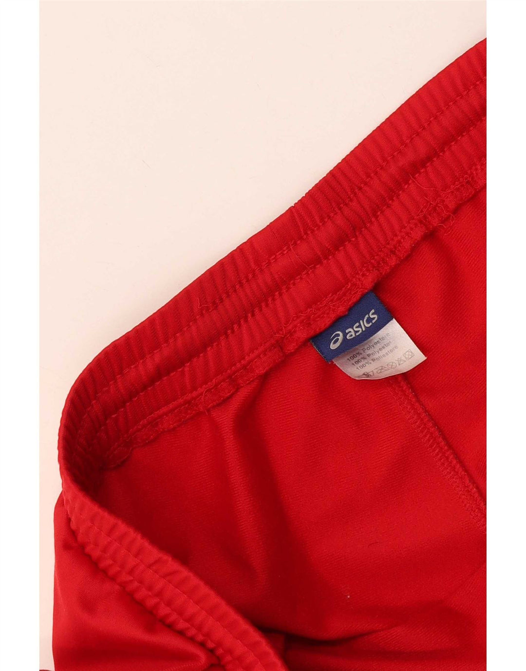 Pantaloni da tuta da uomo Asics XL Rosso Poliestere