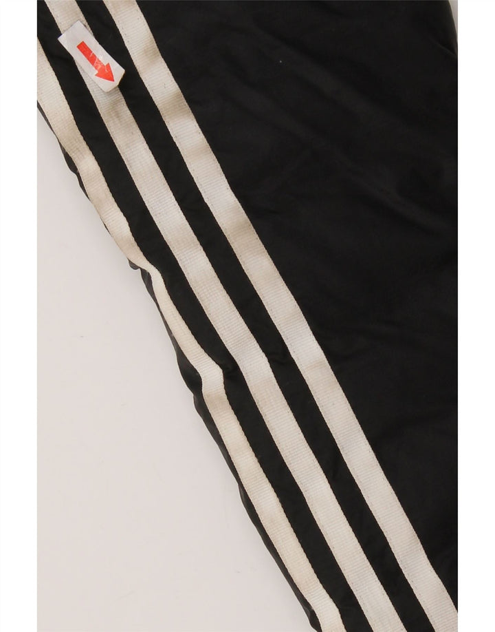 Giacca imbottita con cappuccio da donna Adidas UK 8 Small nylon nero