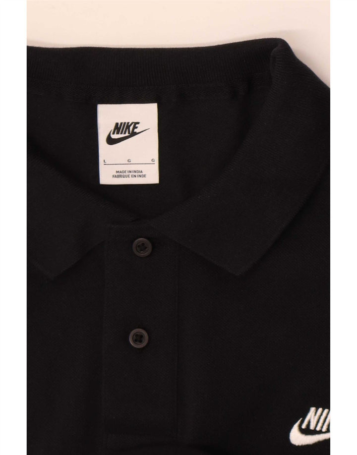 Polo Nike Uomo Large Nera