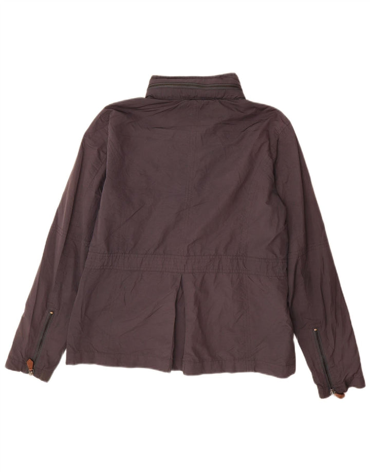 Giacca utility da donna Massimo Dutti UK 16 Large Poliestere grigio