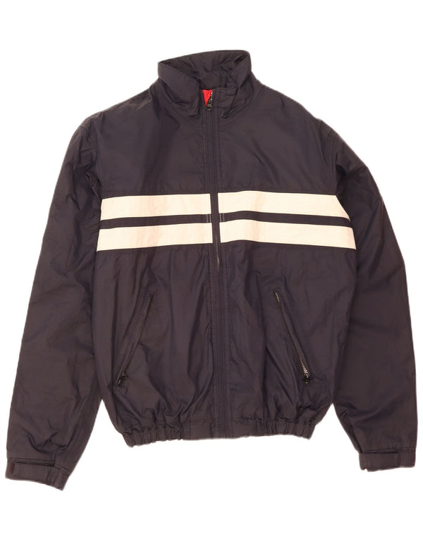Giacca a vento da uomo Murphy & Nye UK 40 Large Blu Navy a blocchi di colore