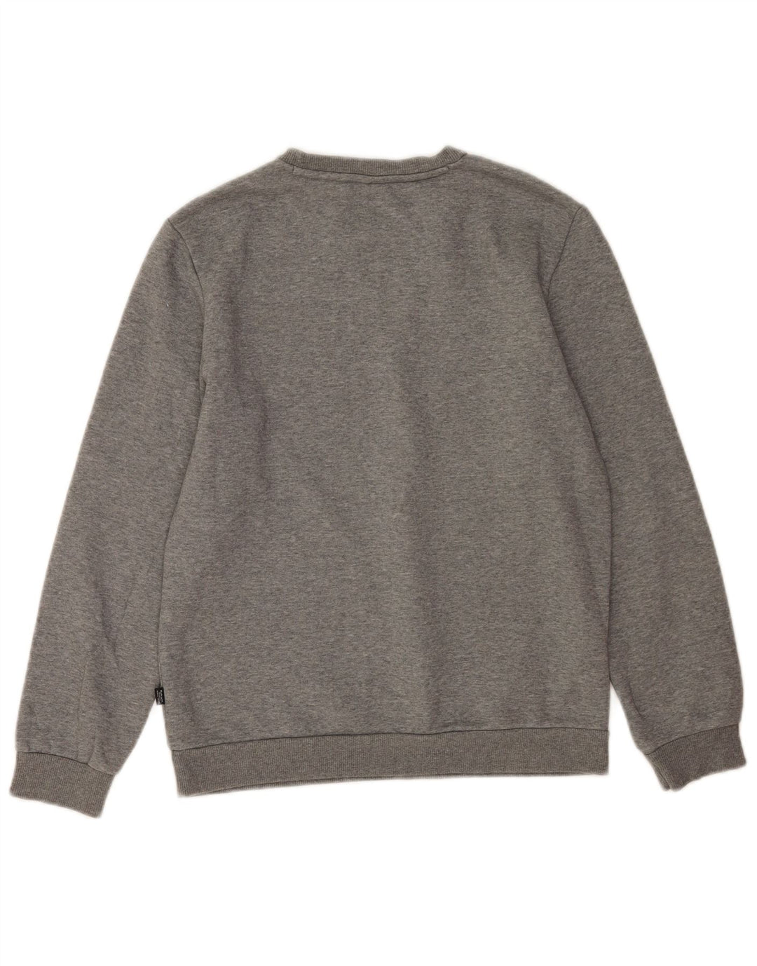 Felpa grafica da ragazzo Puma 13-14 anni in cotone grigio screziato