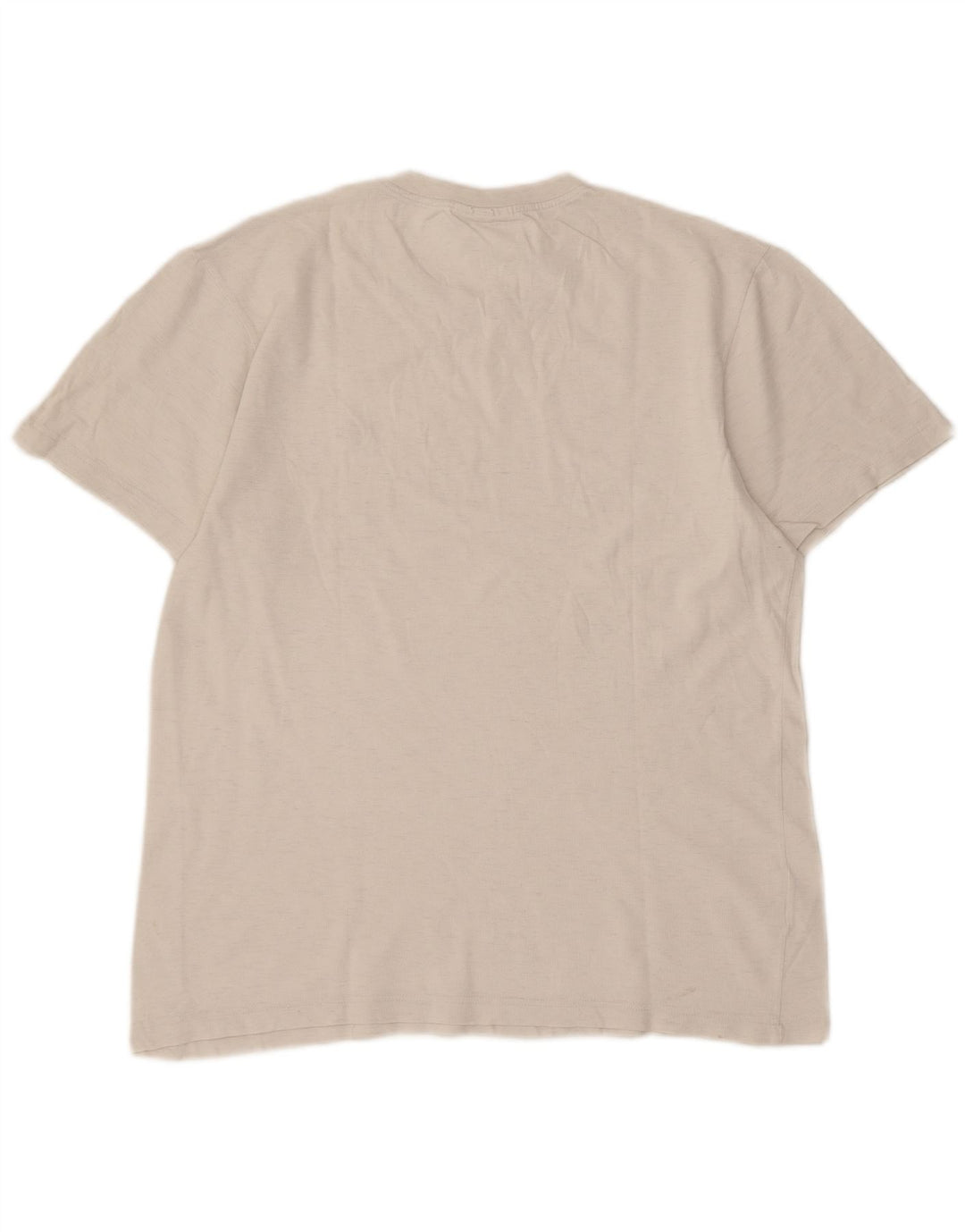 T-shirt da uomo Lacoste taglia 4, cotone bianco medio
