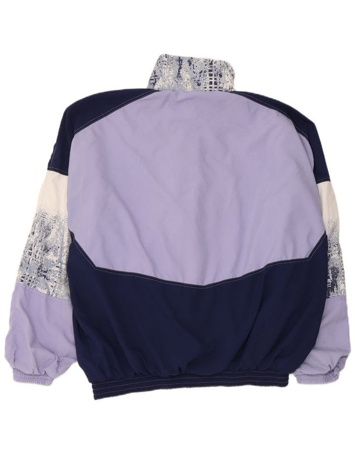 Giacca da ginnastica da uomo Erbacher XL color block blu navy