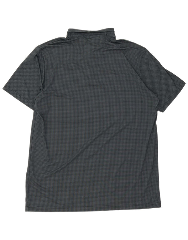 Polo Nike da uomo Dri Fit 4XL poliestere maculato verde