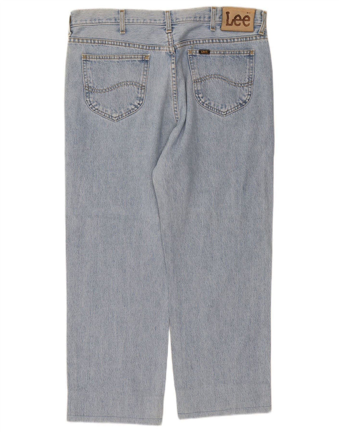 Jeans dritti Chicago da uomo Lee W38 L27 cotone blu
