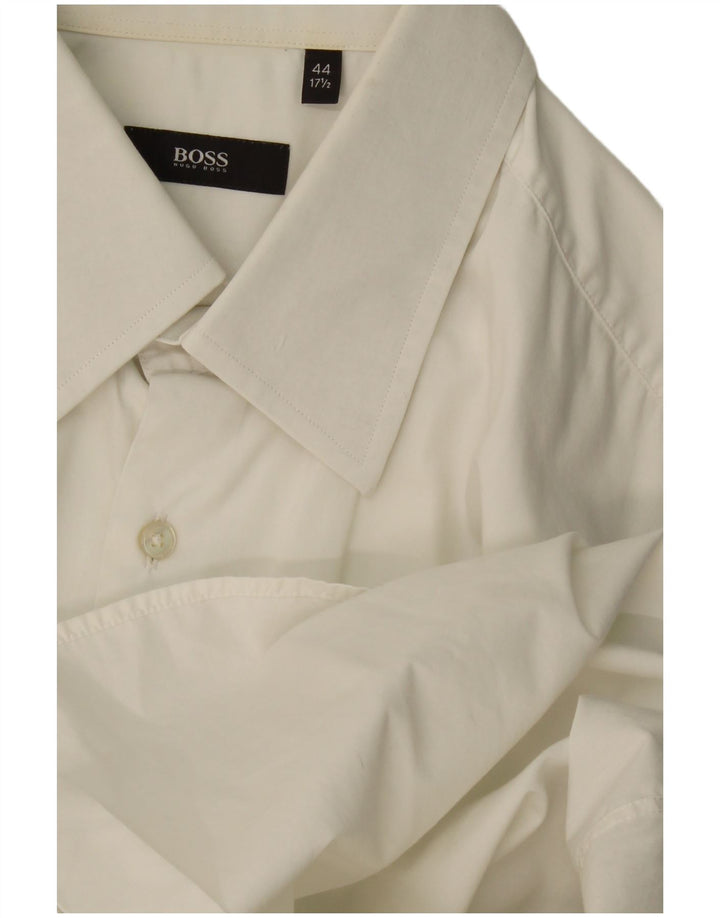Camicia da uomo Hugo Boss Taglia 44 17 1/2 XL Bianca