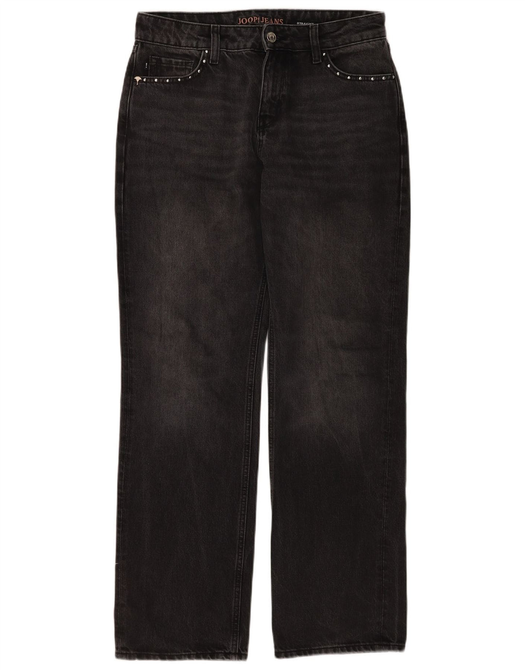 Jeans dritti da donna Joop W30 L32 cotone grigio