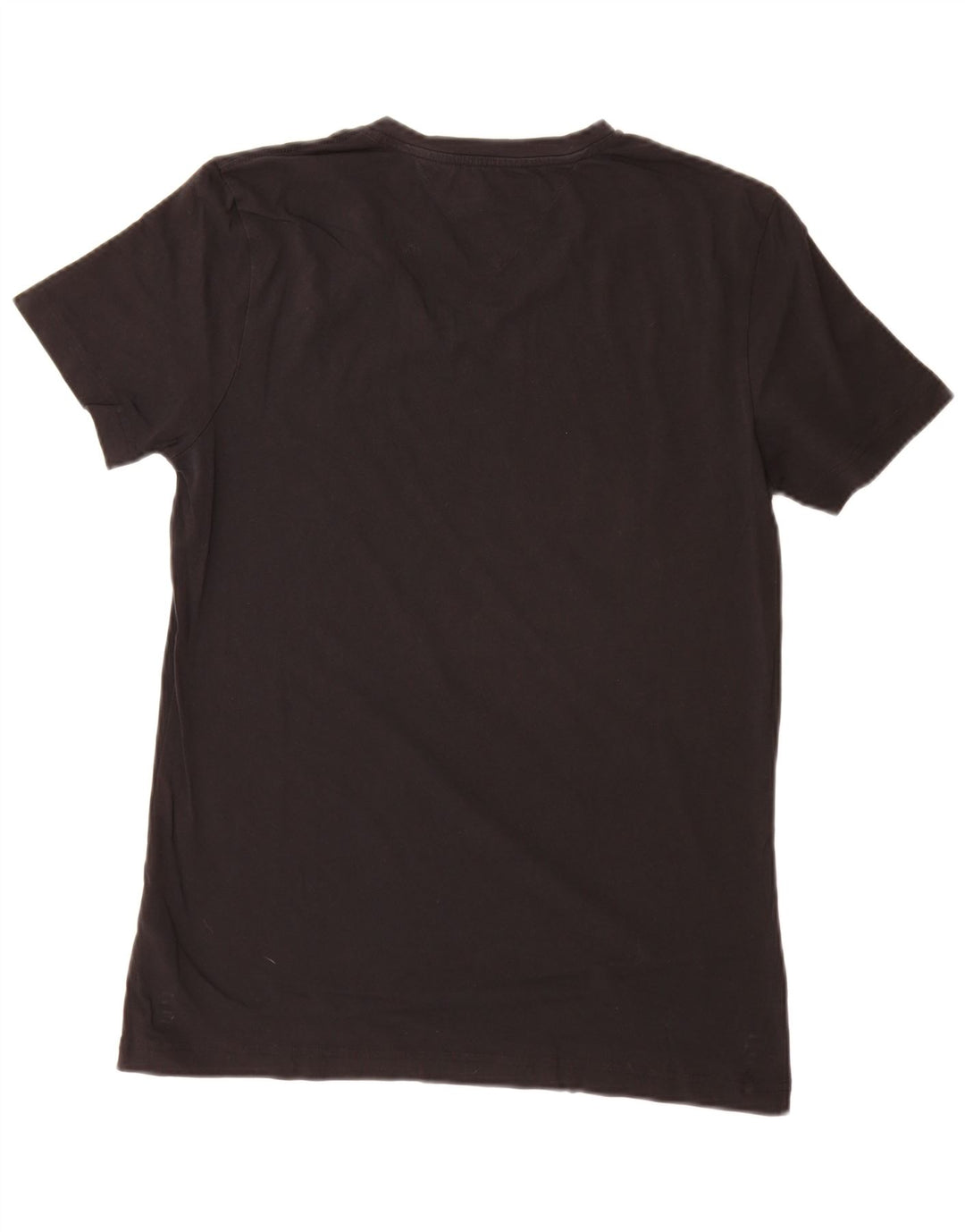 T-shirt da uomo Tommy Hilfiger Top grande in cotone nero