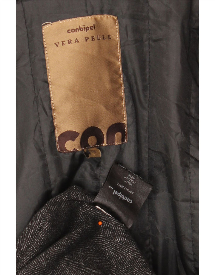 CONBIPEL Cappotto in Pelle Uomo IT 52 XL Pelle Marrone